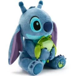 Sale Disney Store Peluche Stitch de taille moyenne avec grenouille Journée de l'Expérience 626 2025, Lilo & Stitch – 33 cm