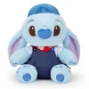 Discount Disney Store Peluche Stitch denim de taille moyenne, Lilo & Stitch, 33 cm