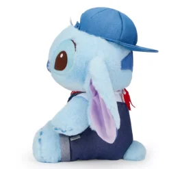 Discount Disney Store Peluche Stitch denim de taille moyenne, Lilo & Stitch, 33 cm