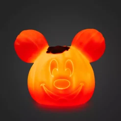 New Disney Store Petite citrouille creusée Mickey lumineuse