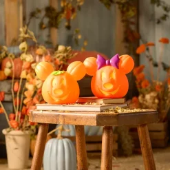 Best Disney Store Petite citrouille creusée Minnie lumineuse