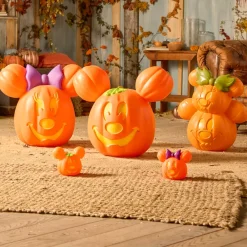 Best Disney Store Petite citrouille creusée Minnie lumineuse