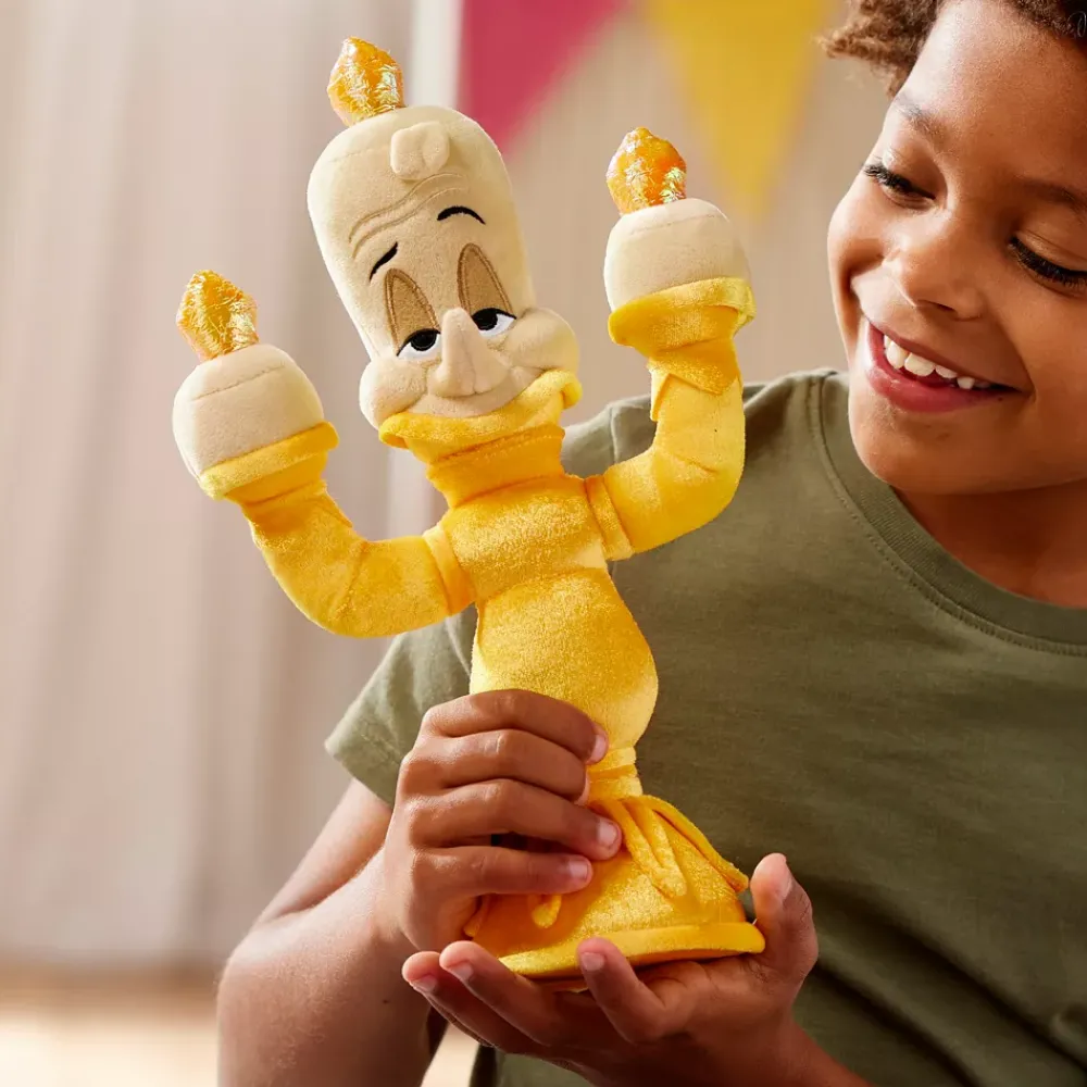 Discount Disney Store Petite peluche Lumière, La Belle et la Bête
