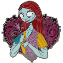 Discount Disney Store Pin's Sally avec rose, L'Étrange Noël de monsieur Jack de Tim Burton
