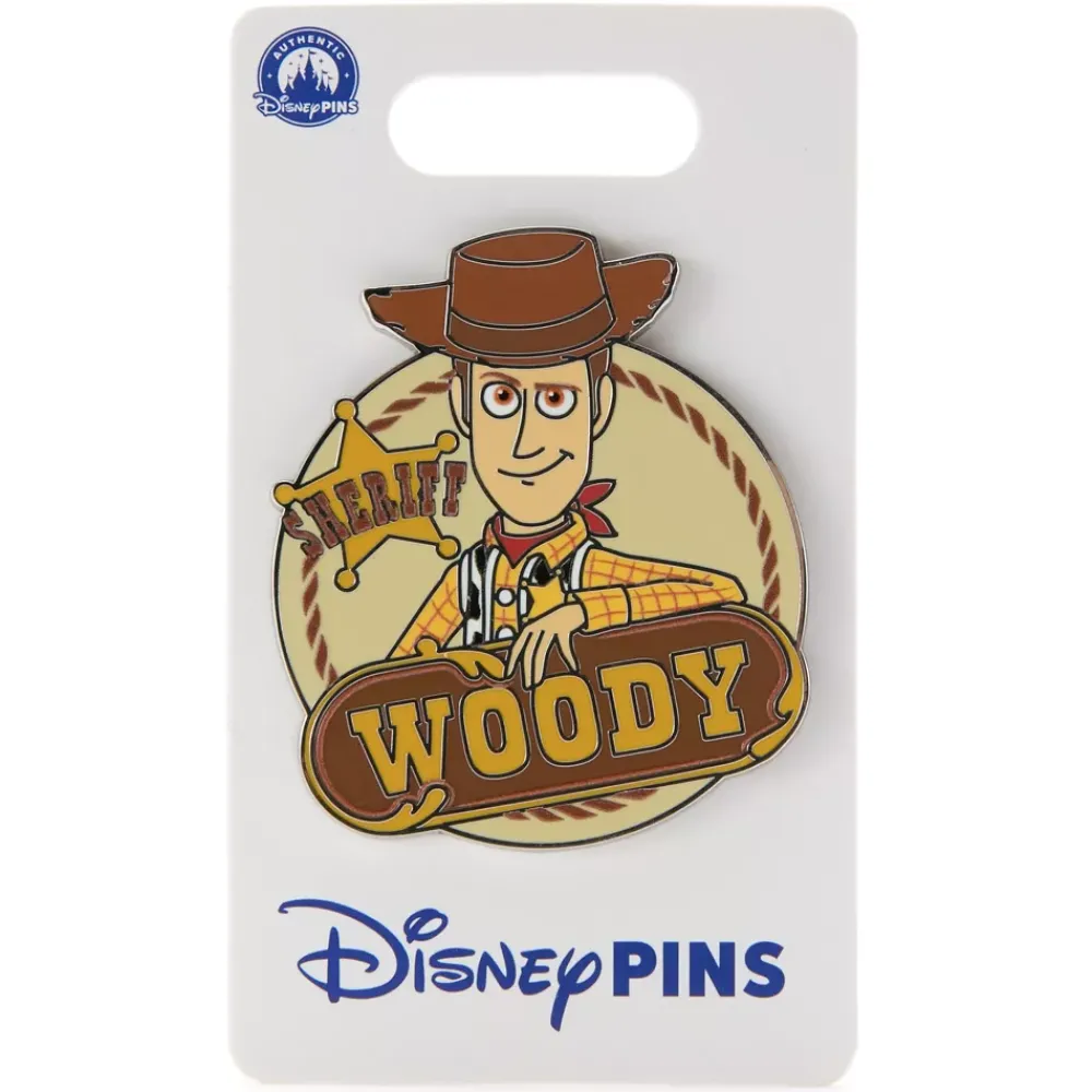Discount Disney Store Pin's Woody, Toy Story