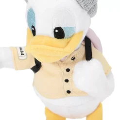 Disney Store Porte-clés petite peluche Donald Duck au camping – 20 cm