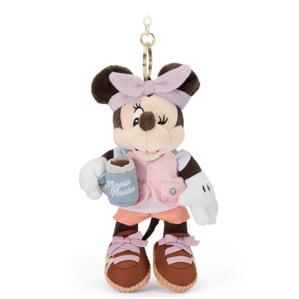 Online Disney Store Porte-clés petite peluche Minnie au camping – 17 cm