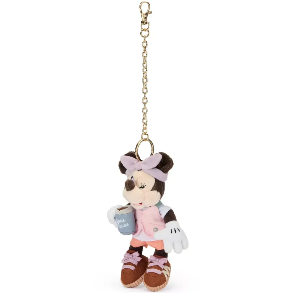 Online Disney Store Porte-clés petite peluche Minnie au camping – 17 cm