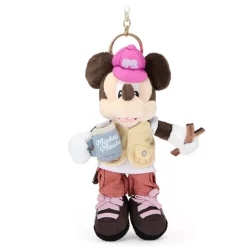Best Disney Store Porte-clés petite peluche Mickey au camping – 20 cm