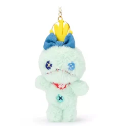 Hot Disney Store Porte-clés petite peluche Souillon en denim, Lilo & Stitch, 12 cm