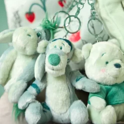 Outlet Disney Store Porte-clés petite peluche Tigrou verte, Winnie l'Ourson, 18 cm