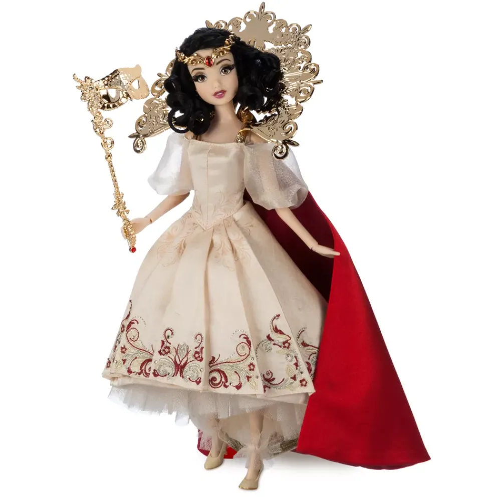 Best Disney Store Poupée Blanche Neige Fashionably Late Midnight Masquerade Series Disney Designer Collection en édition limitée, Blanche Neige et les Sept Nains