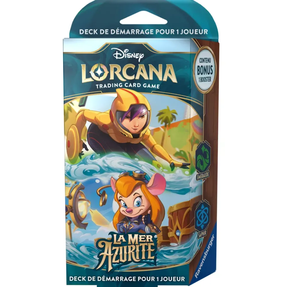 Sale Disney Store Ravensburger Deck de démarrage B, série nº 4, jeu de cartes à collectionner Disney Lorcana