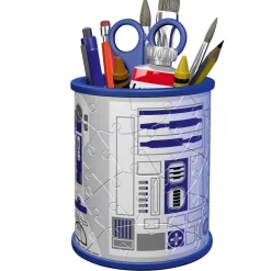 Disney Store Ravensburger Pot à crayons R2-D2 Puzzle en relief 54 pièces, Star Wars