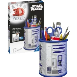 Disney Store Ravensburger Pot à crayons R2-D2 Puzzle en relief 54 pièces, Star Wars
