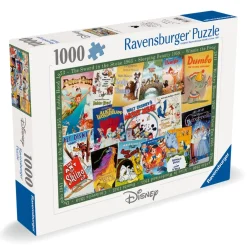 Disney Store Ravensburger Puzzle Affiches de film Disney vintages 1 000 pièces