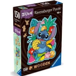 Best Disney Store Ravensburger Puzzle Stitch en bois 150 pièces