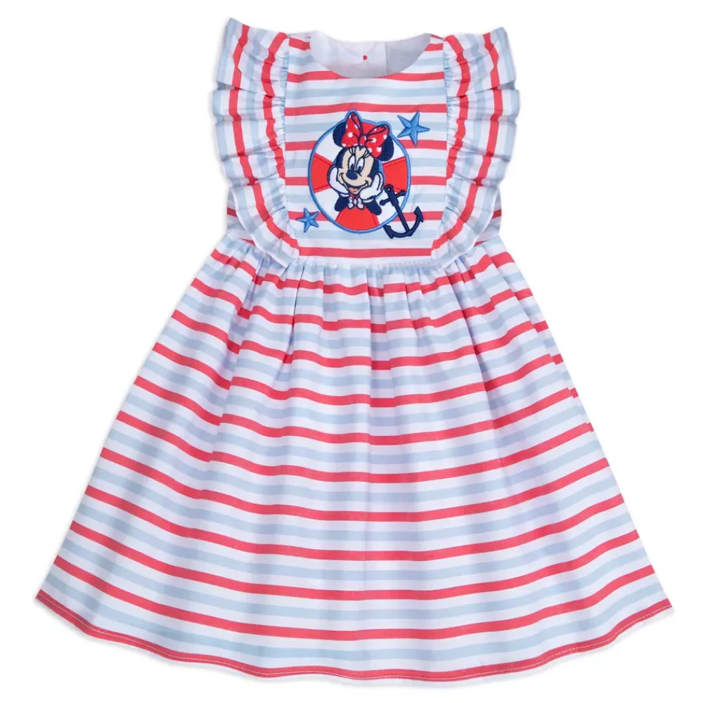 Disney Store Robe à rayures Minnie pour bébé
