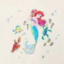 New Disney Store Robe sweatshirt La Petite Sirène pour enfants