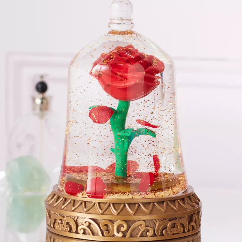 Disney Store Rose enchantée sous cloche, La Belle et la Bête