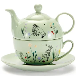 Sale Disney Store Service à thé individuel Bourriquet vert, Winnie l'Ourson