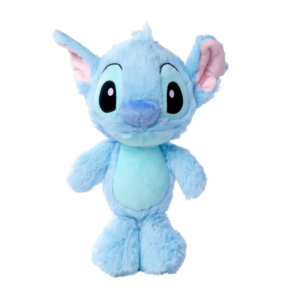 New Disney Store Simba Smoby Peluche Stitch Flopsie de taille moyenne, Lilo & Stitch, 25 cm