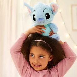 New Disney Store Simba Smoby Peluche Stitch Flopsie de taille moyenne, Lilo & Stitch, 25 cm