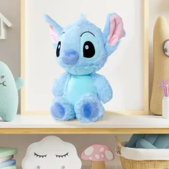 New Disney Store Simba Smoby Peluche Stitch Flopsie de taille moyenne, Lilo & Stitch, 25 cm