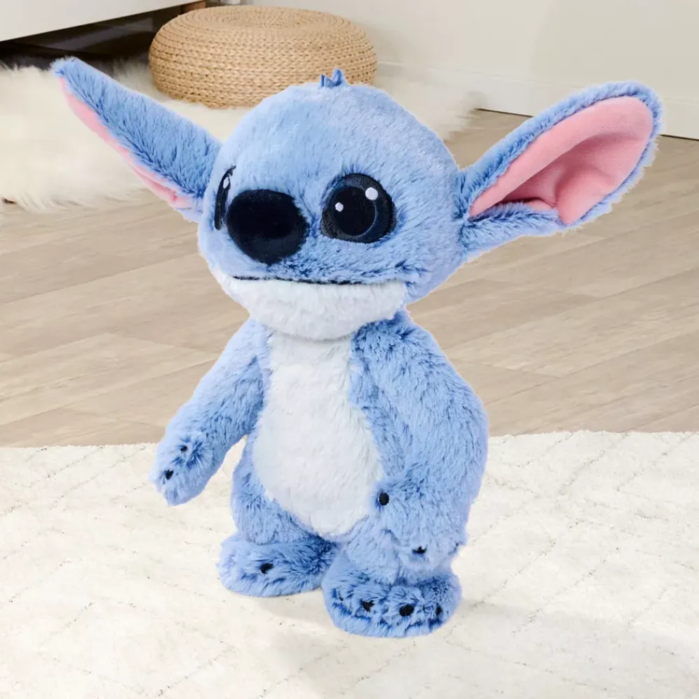 Hot Disney Store Simba Toys Peluche Stitch de taille moyenne, Lilo & Stitch (2025)