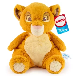 Hot Disney Store Spinmaster Peluche Simba Disney GUND Oh So Snuggly, Le Roi Lion, 31,5 cm