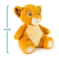 Hot Disney Store Spinmaster Peluche Simba Disney GUND Oh So Snuggly, Le Roi Lion, 31,5 cm