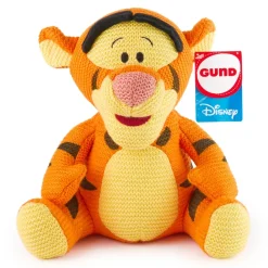 New Disney Store Spinmaster Peluche Tigrou tricotée Disney GUND, Winnie l'Ourson, 25,5 cm