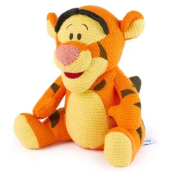 New Disney Store Spinmaster Peluche Tigrou tricotée Disney GUND, Winnie l'Ourson, 25,5 cm