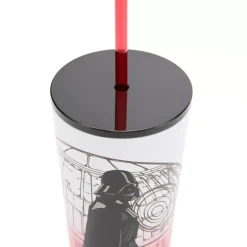 Hot Disney Store Starbucks Gobelet avec paille en acier inoxydable Dark Vador, Star Wars