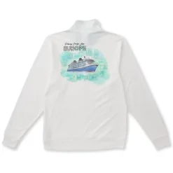 Outlet Disney Store Sweatshirt à capuche et col zippé pour adultes, Disney Cruise Line Europe