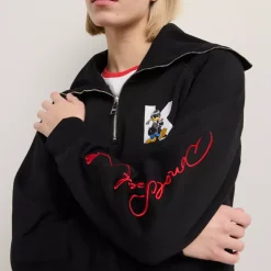Clearance Disney Store Sweat-shirt à demi-zip Disney x KARL LAGERFELD pour femmes