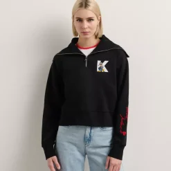 Clearance Disney Store Sweat-shirt à demi-zip Disney x KARL LAGERFELD pour femmes