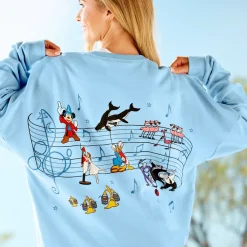Clearance Disney Store Sweatshirt Fantasia 2000 pour adultes