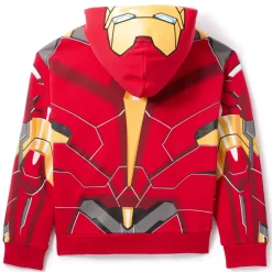 Outlet Disney Store Sweat-shirt Iron Man à capuche et zip à l'avant pour enfants