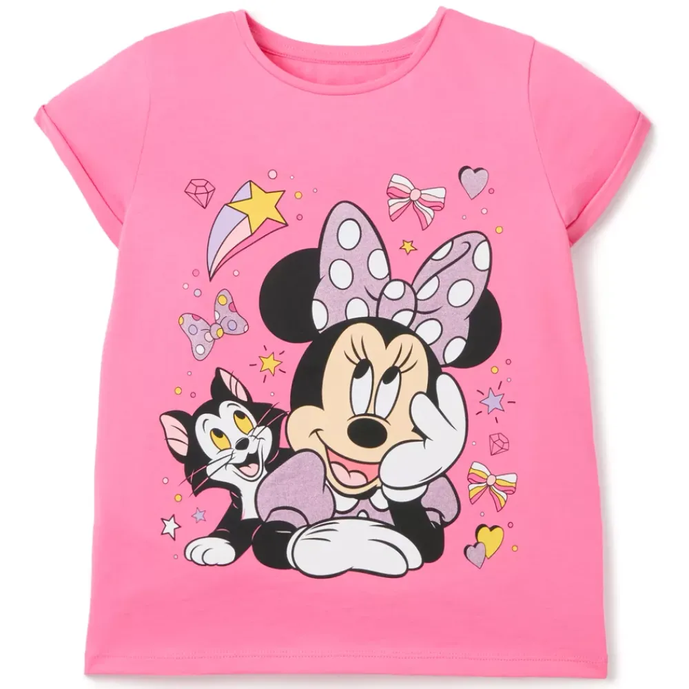 Hot Disney Store T-shirt Minnie et Figaro pour enfants