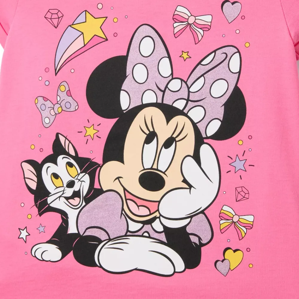 Hot Disney Store T-shirt Minnie et Figaro pour enfants