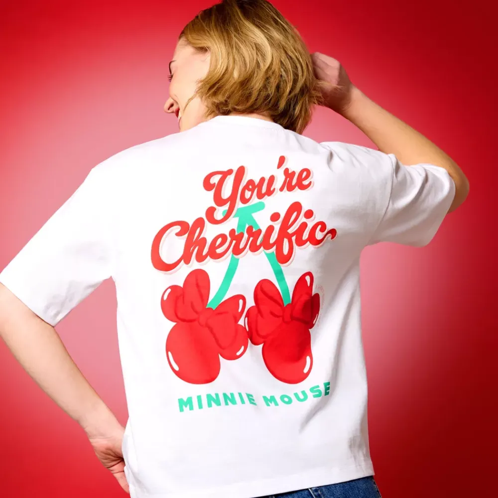 Sale Disney Store T-shirt Minnie "You're Cherrific" pour femmes