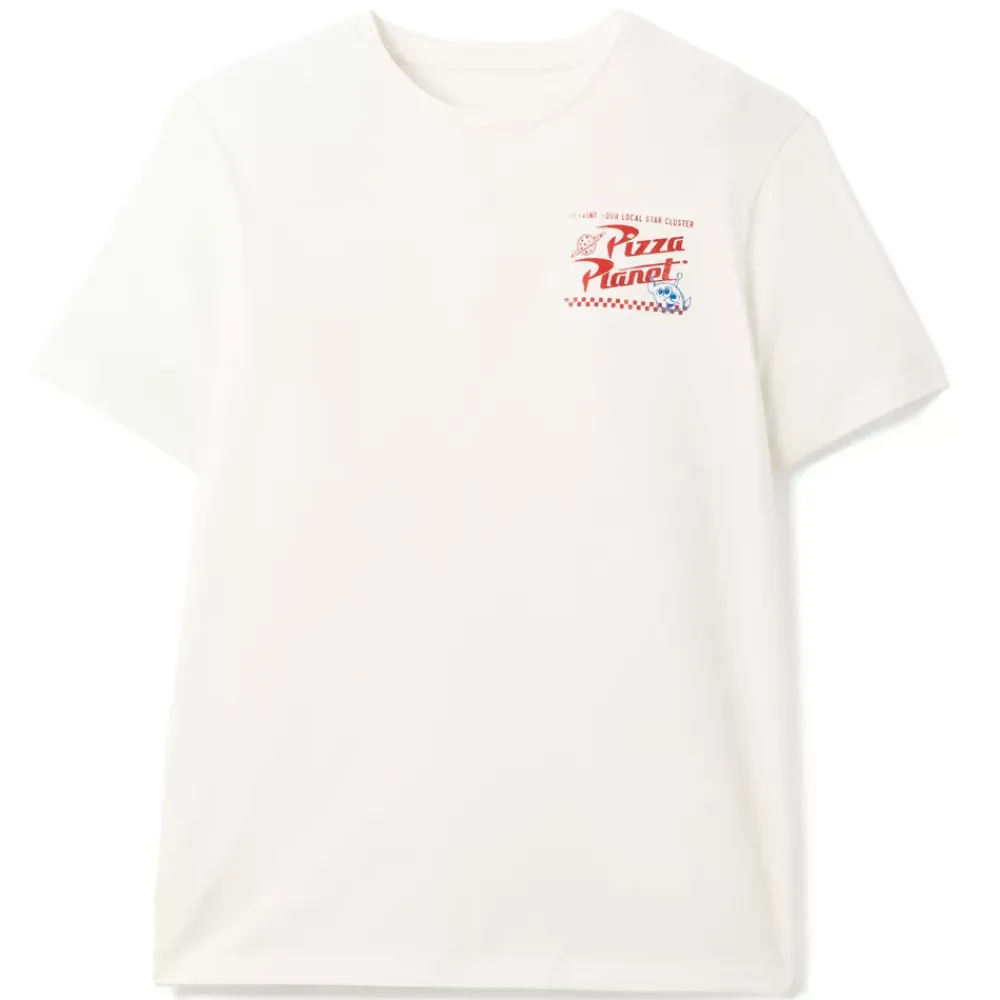 Discount Disney Store T-shirt Pizza Planet pour adultes, Toy Story