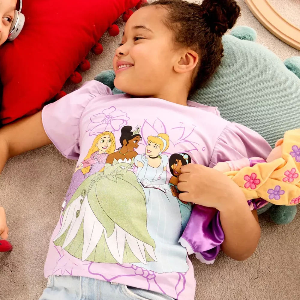 Hot Disney Store T-shirt Princesses Disney pour enfants
