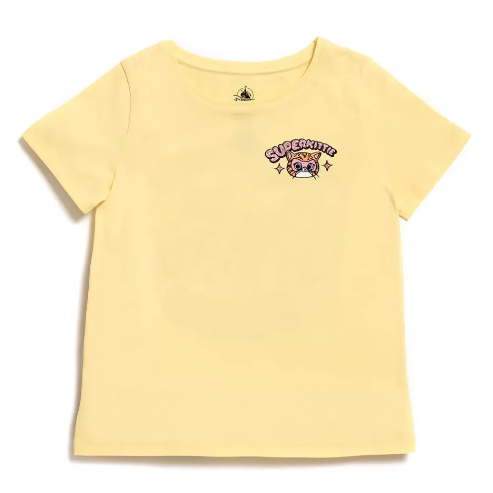 Hot Disney Store T-shirt SuperChatons pour enfants