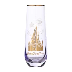Outlet Disney Store Verre à vin Château de Cendrillon sans pied, Walt Disney World