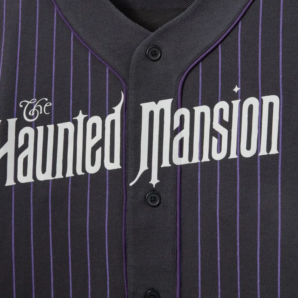New Disney Store Walt Disney World Maillot de baseball The Haunted Mansion pour adultes